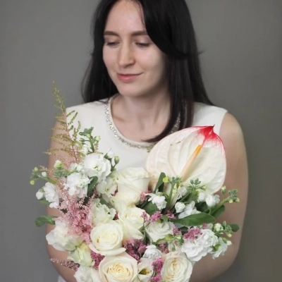 Свадебный букет "Утро невесты" Свадебный букет "Утро невесты"
