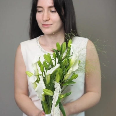 Букет невесты "Жемчуг" Букет невесты "Жемчуг"