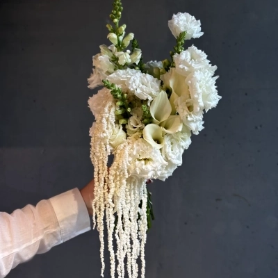 Букет невесты "Белая формула" Букет невесты "Белая формула"