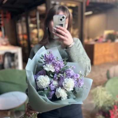 Дуо-букет "Любовь случается" Дуо-букет "Любовь случается"