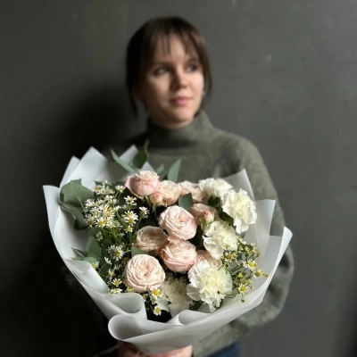 Трио-букет "Будьте моим мужем" Трио-букет "Будьте моим мужем"