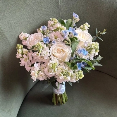 Букет невесты "Морская симфония" Букет невесты "Морская симфония"